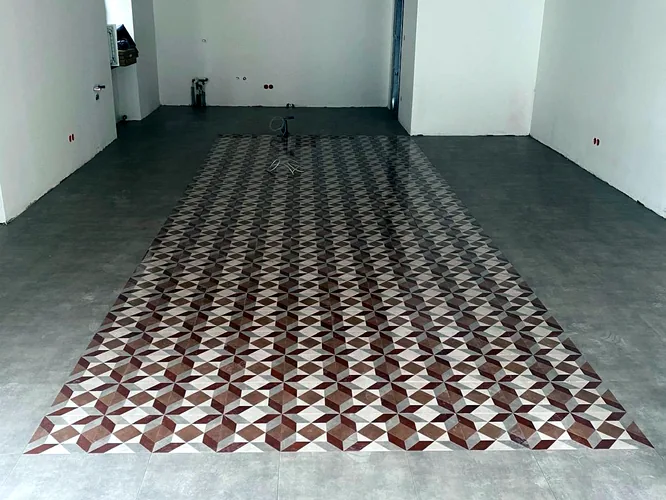 PVC-Bodenverlegung